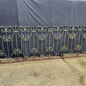 Rambarde Garde corps fenêtre balcon fer forgé ancien