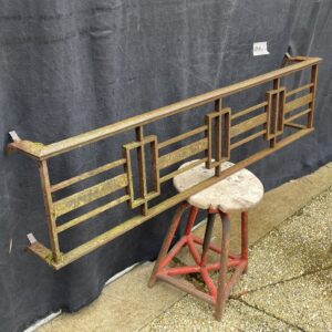 Garde corps fenêtre fer forgé riveté 1 pièce