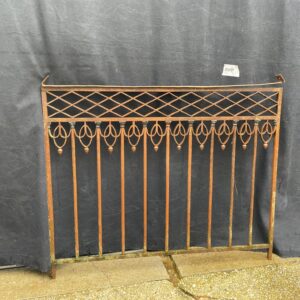 Rambarde garde corps fer forgé ancien