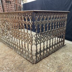 Grand balcon fonte 19ème