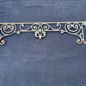 Garde-corps fonte ancien