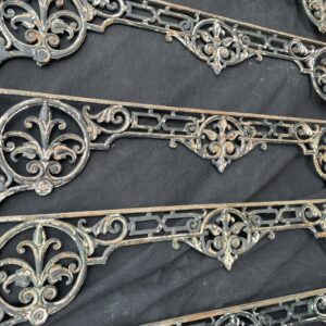 Garde corps fenêtre fonte 11 pièces