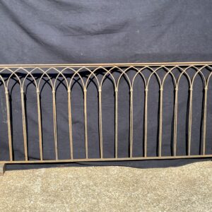 Garde corps rambarde fer forgé riveté