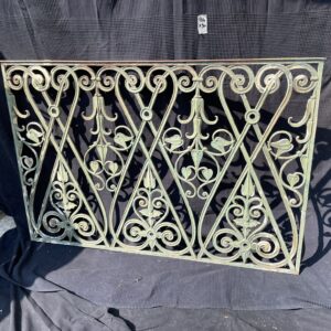 Garde corps fonte "Art Nouveau"